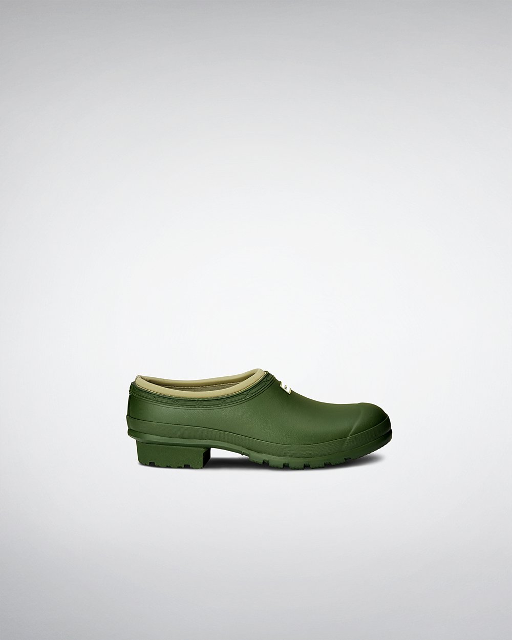 Men Hunter Gardener | Clogs Green | NZ-87403-BXFS